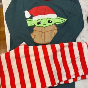 Hanna Andersson Baby Yoda Star Wars Pajama Set